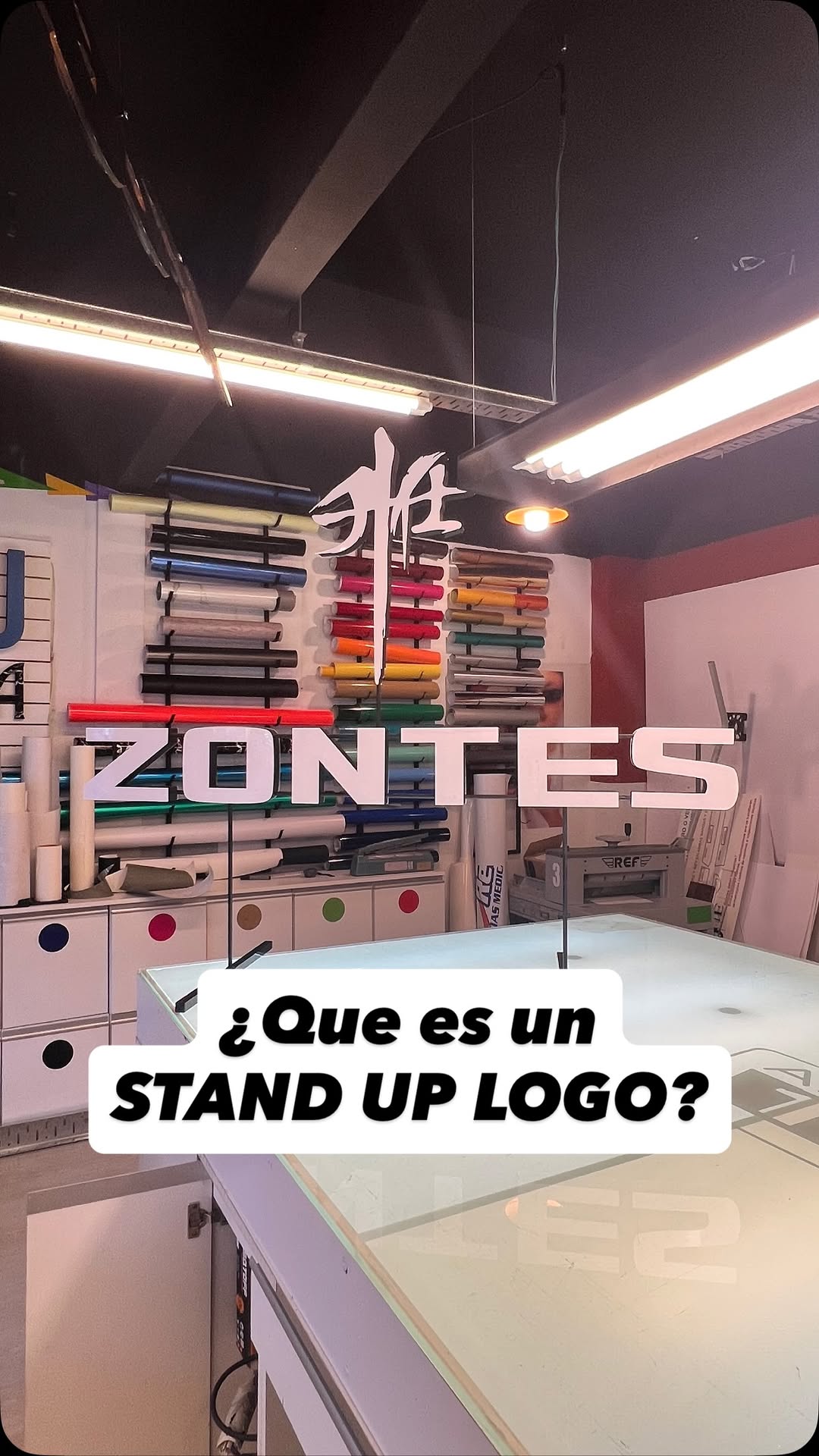 Stand up logo para Zontes